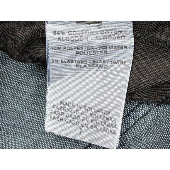 (3/$35) Levis 535 Size 7 Embroidered Pockets Skinny Denim Blue Jeans Jeggings - Picture 6 of 12